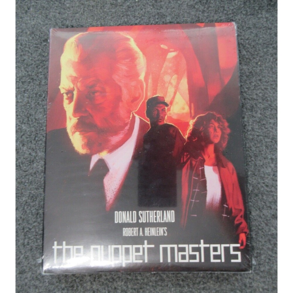 The Puppet Masters (1994) Blu-ray w/ Slipcover Donald Sutherland Horror Sci-Fi